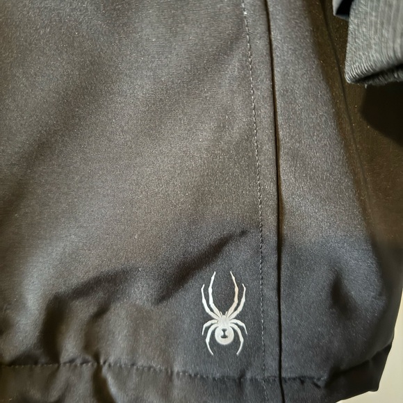 Women’s Spyder Black Parka with Fur Hood - Picture 2 of 13